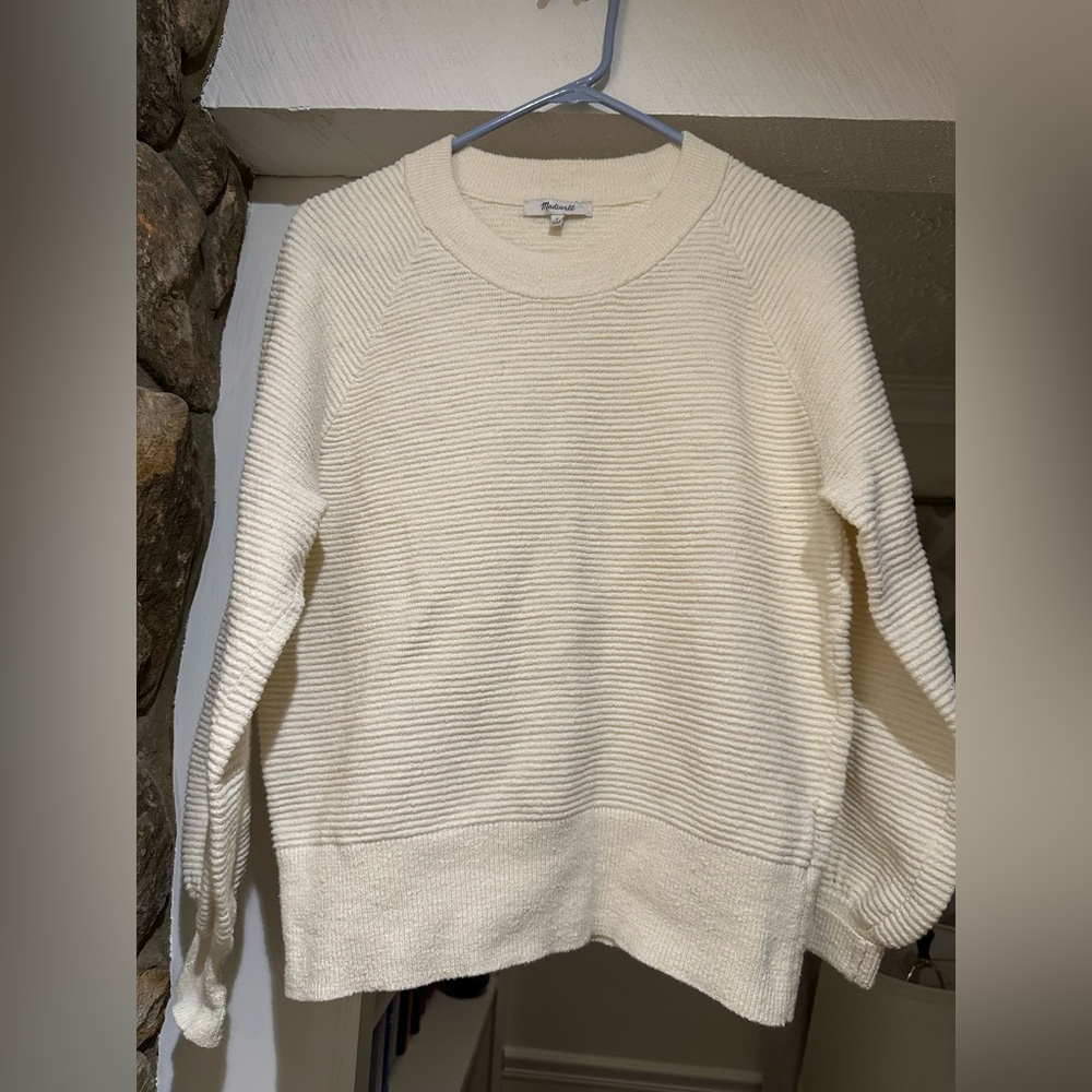 Madewell Corbett Balloon-Sleeve Sweater size S. Excellent condition.